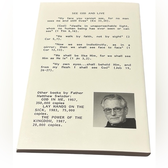 See God and Live Father Matthew Swizdor Franciscan Friars NY 137 pp - Picture 4 of 4